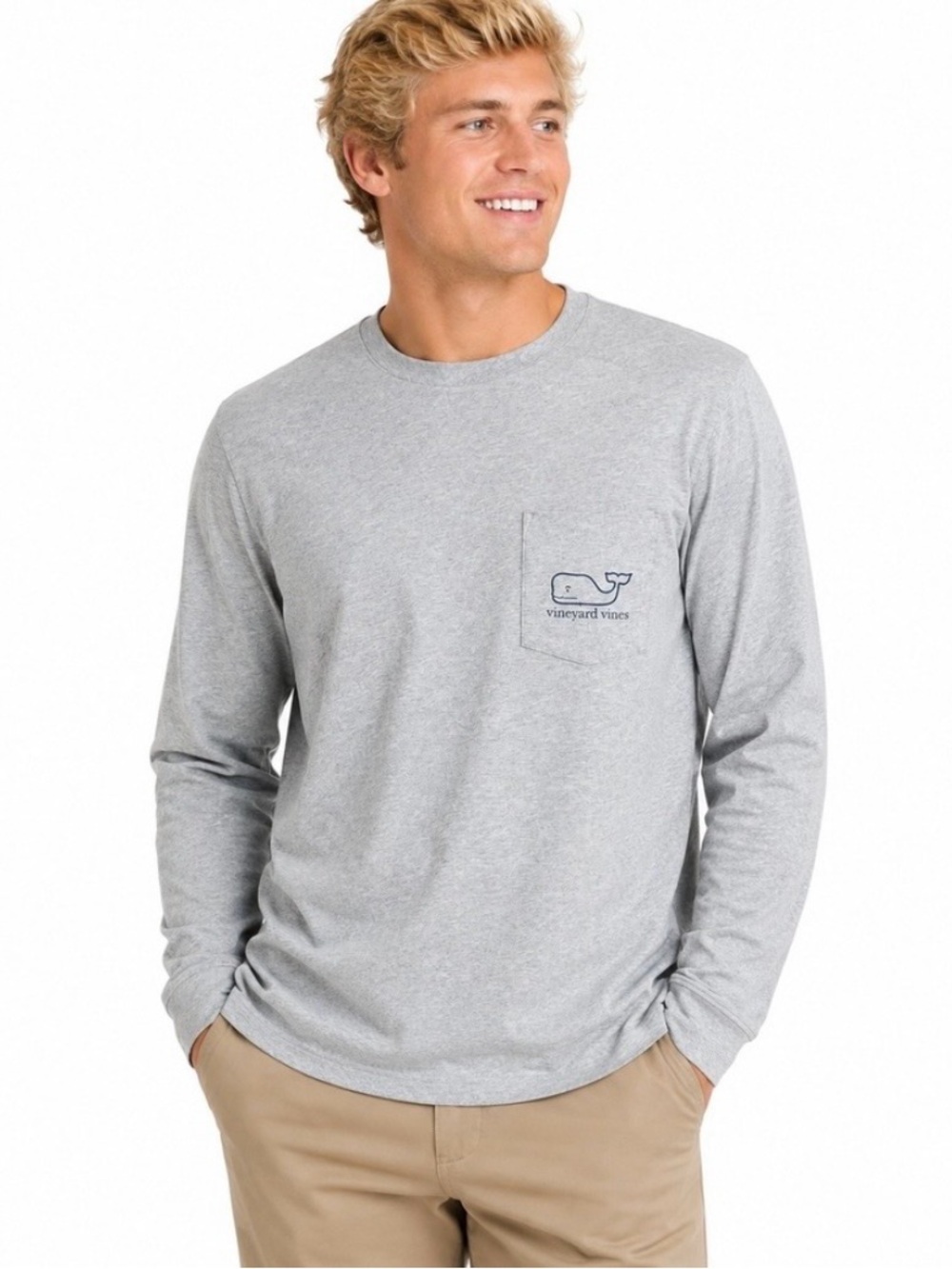 Vineyard Vines
Garment Dyed Vintage Whale Tee
